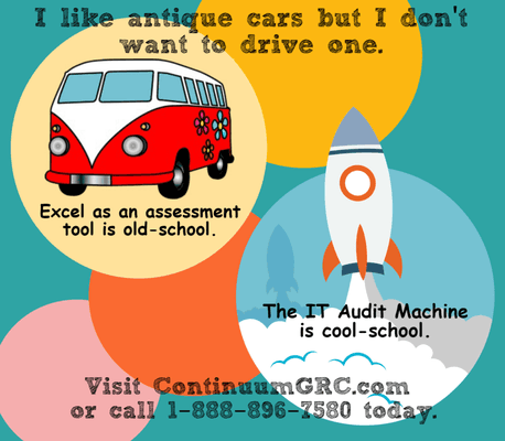 We get it. We completely understand why you still use Excel as an assessment and audit tool. We suffered through it just the same.