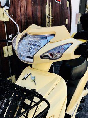 SUPERFLY Electric Scooter 2018  Cream