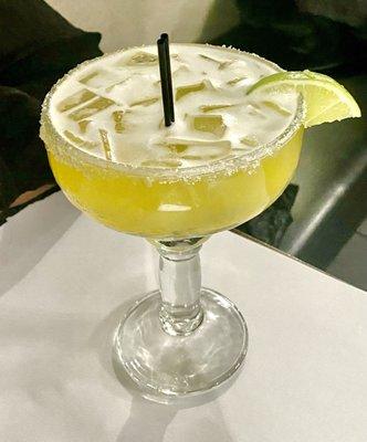 Margarita with a sugar rim