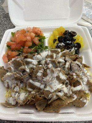 Lamb Gyro Platter