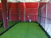 Two Batting cage with juggs pitching machines that serve Vacaville, Fairfield,Dixon, & Vallejo,