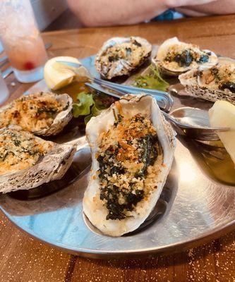 Oysters Rockefeller