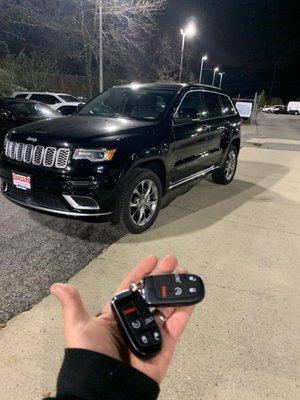 2020 Jeep lost key