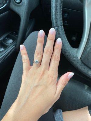 French ombré nails