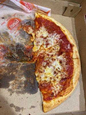 The pepperoni pizza