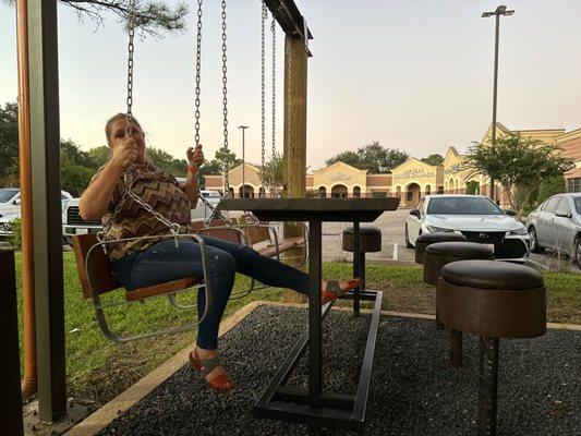 Patio swings