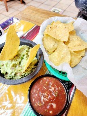 SALSA, CHIPS & GUACAMOLE