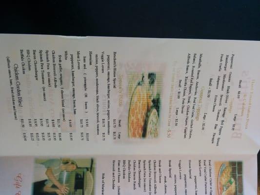 Menu part 4