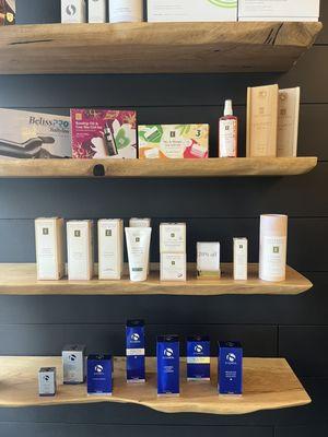 Professional and organic skincare brands I work with