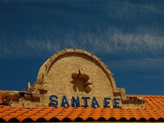 Train depot in Santa Fe, New Mexico