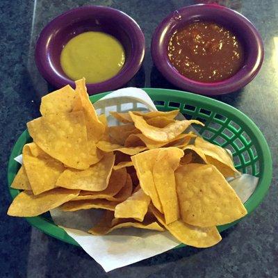 Complimentary Chips & Salsas