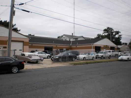 Our Lot FULL of cars needing Auto Body Repairs!