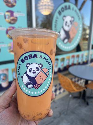 Thai Iced Tea with Crystal Boba -- Rating: 10/10