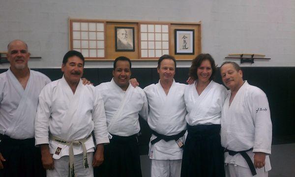 Senseis Peter and Penny Bernath (USAF) and Sensei Arturo