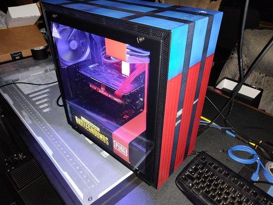 Custom pubg themed PC. Still for sale