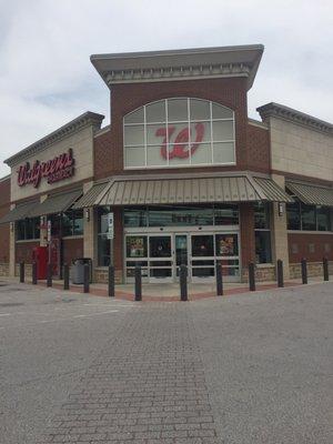 Front of store