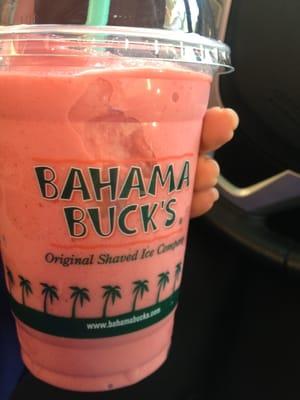 Strawberry smoothie. Best smoothie place in town!!