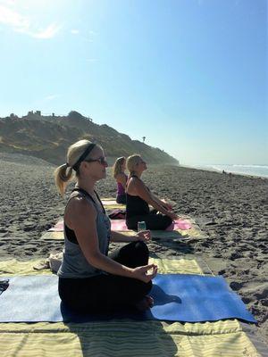 Beach Yoga - Carlsbad