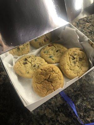 Warm cookies