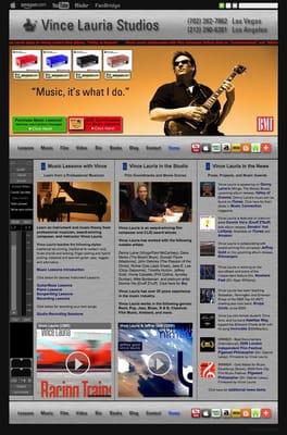 Official website of award-winning composer, guitarist, author, and instructor Vince Lauria.