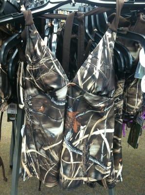 Just when you thought you've seen it all...camo swimwear. Wow.