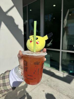 Strawberry mango green tea