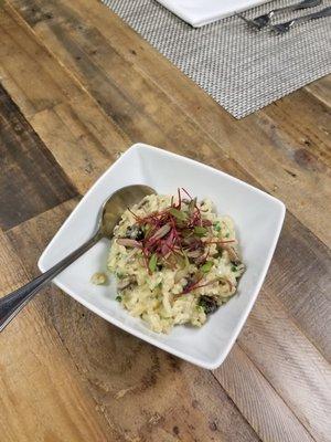 Wild mushroom risotto