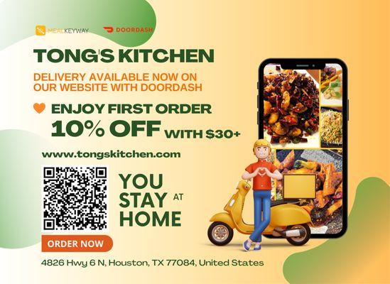 Order Now: www.tongskitchen.com