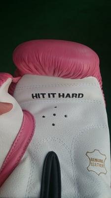 Hit it hard