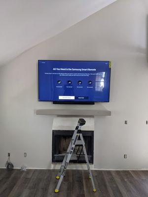 TV Mounting and Soundbar Setup