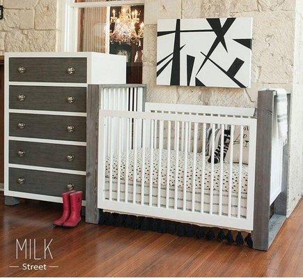 Milk Street Crib and Dresser