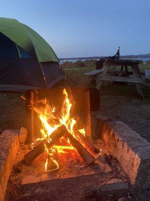 Campsite views