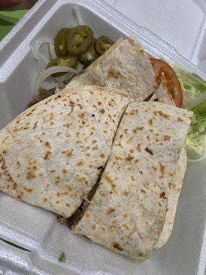 Quesadilla de Lengua