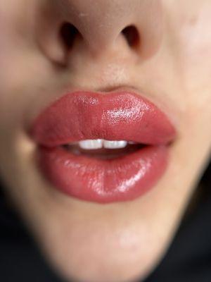 Lip blush/lip tattoo