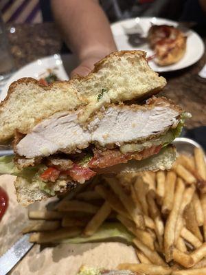 BJ's Classic Crispy Chicken Sandwich