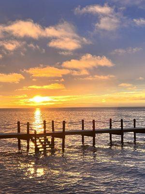 Sunset on the bay