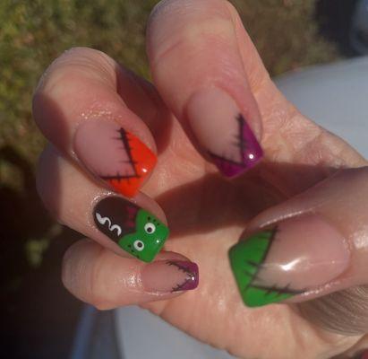 Halloween nails