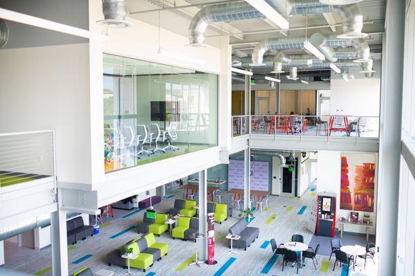 Lobby view from 2nd floor