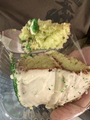 Key lime cake.  Stop it and send me to heaven right now