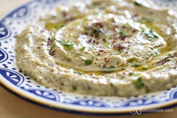 Babaghanoush, eggplant. Delicious