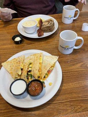 Breakfast quesadilla