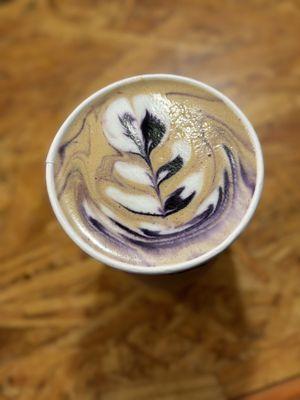 2.27.23 Ube latte