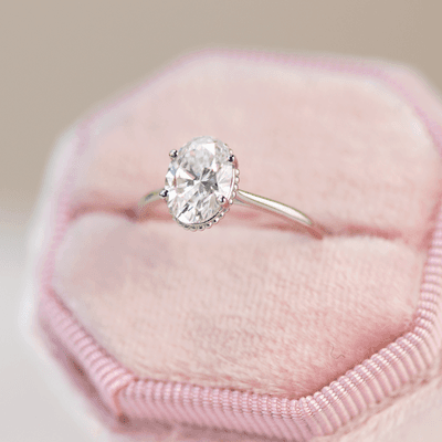 Clio Oval Cut Engagement Ring