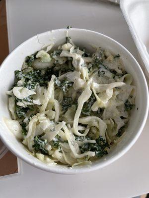 Kale and Cabbage Slaw