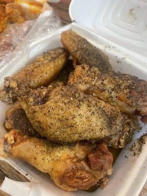 Lemon pepper Chicken Wings