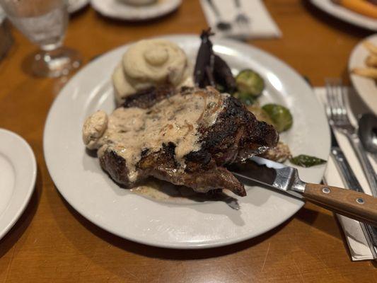 Whiskey Smoked Salt & Brown Sugar Rubbed Ribeye