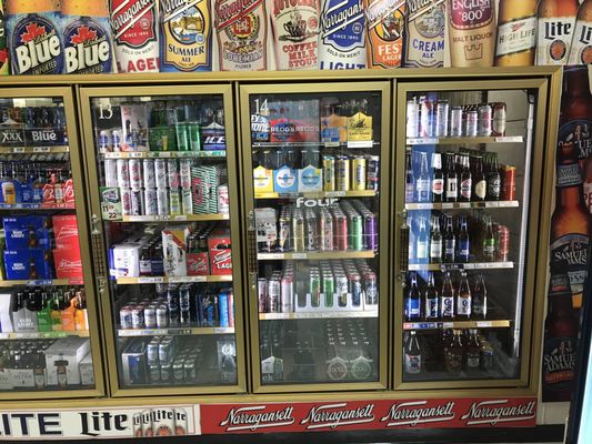 Beer coolers at Liquid Assets