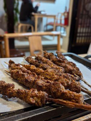 Skewers (lamb and beef)