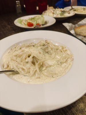 Chicken Fettuccine Alfredo...rich goodness!