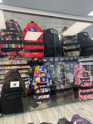 Backpacks they sell